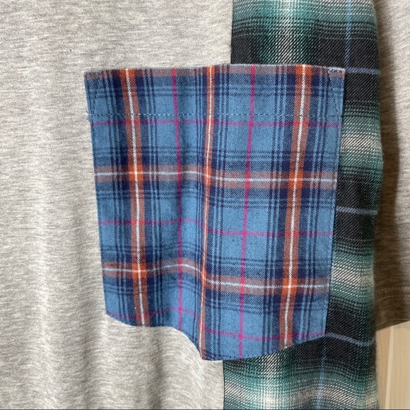 Lanvin Gray Patchwork T-Shirt - Picture 7 of 7